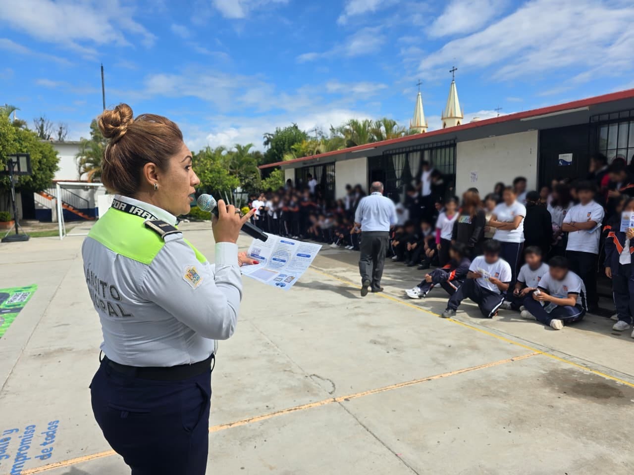 SSCM DE IRAPUATO INTENSIFICA PLÁTICAS DE PREVENCIÓN DE ACCIDENTES EN ESCUELAS